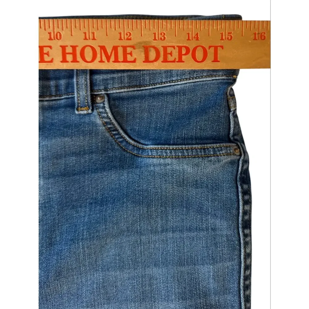 SPANX SpanxShape EveryWear Vintage Indigo Flare Pull-on Jeans #20456R-Sz LARGE - Picture 13 of 15
